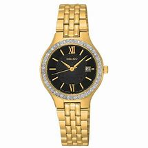 Image result for Gold Seiko Watch Water-Resistant 5 Bar