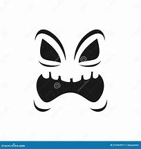 Image result for Scary Emoji Face Outline