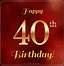 Image result for Happy Birthday 40th Katy