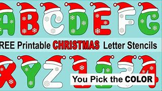Image result for Z Christmas Letter Stencil