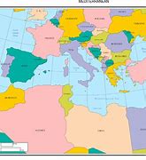 Image result for Southern Europe Political Map