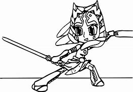 Image result for Ahsoka Coloring