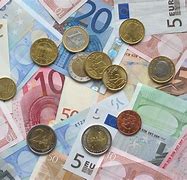 Image result for Euro Bills and Coins