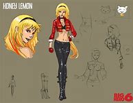 Image result for Big Hero 6 Honey Lemon Concept Art