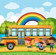 Image result for Kids Going to School Clip Art