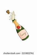 Image result for Champagne Pop Cartoon