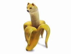 Image result for Banana Doge Meme
