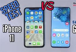 Image result for iPhone 11 vs Samsung S20 Performance