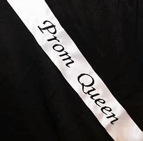 Image result for Prom King and Queen Ribben