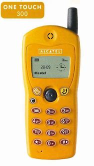 Image result for Alcatel Old Yellow Mobile