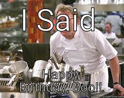 Image result for Chef Birthday Meme