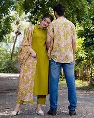 Image result for Couple Twinning Dresses