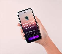 Image result for Phone Use Hand Mockup