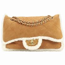 Image result for Shearling and Quilted Chanel Bag