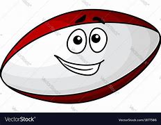 Image result for Rugby Ball Cartoon