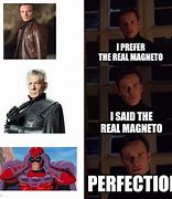 Image result for Magneto Perfection Meme