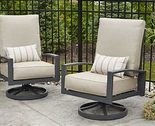 Image result for patio swivel chairs with ottomans