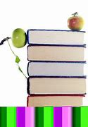Image result for Book with Apple Clip Art