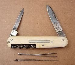 Image result for Vintage Ivory Pocket Knife