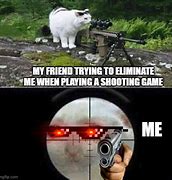 Image result for Sniper Cat Meme