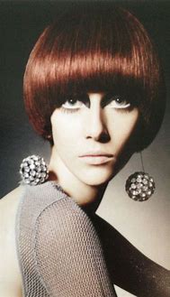 Image result for 1960s Mod Hairstyles