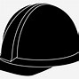 Image result for Hard Hat Clip Art Black and White