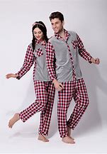 Image result for Matching Couple Pyjamas