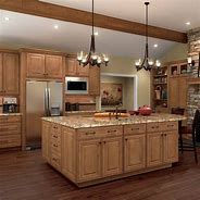 Image result for Maple Kitchen Cabinets with Wood Floors