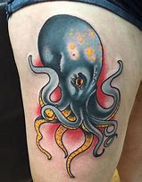 Image result for Colorful Octopus Tattoo