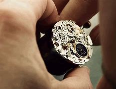 Image result for Men's Gold Mechanical Watch with a Green Face