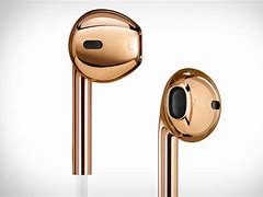 Image result for Gold or Rose Gold Apple Headphones