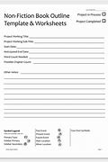 Image result for Simple Book Outline Template