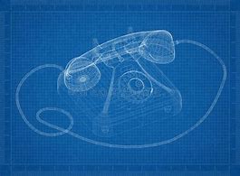 Image result for Retro Phone Blueprint