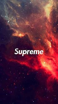 Image result for Supreme Logo Galaxy Wallpaper