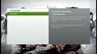 Image result for Change Xbox 360 Language