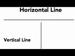 Image result for Horizontal and Vertical Line Drawings