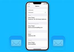 Image result for iOS Email Signature