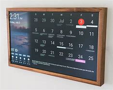 Image result for Wall Mounted Digital Calendar