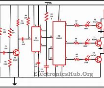 Image result for Clap Switch Circuit Diagram with CD 4014 IC