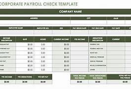 Image result for Business Payroll Check Template