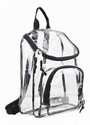 Image result for Cool Clear Backpacks