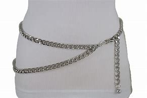 Image result for Metallic Chain Belt