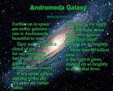 Image result for Poem About Galaxy