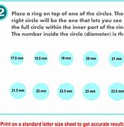 Image result for Common Ring Sizes