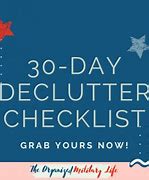 Image result for 30-Day Declutter Challenge Printable