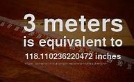 Image result for 3 Meters to Inches