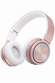 Image result for Rose Gold Headphones with Microphone