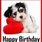 Image result for Happy Belated Birthday Cute Puppies