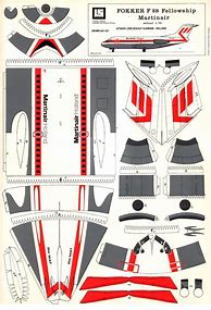 Image result for 3D Airplane Template