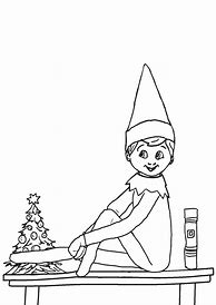 Image result for Elves On Shelf Coloring Page